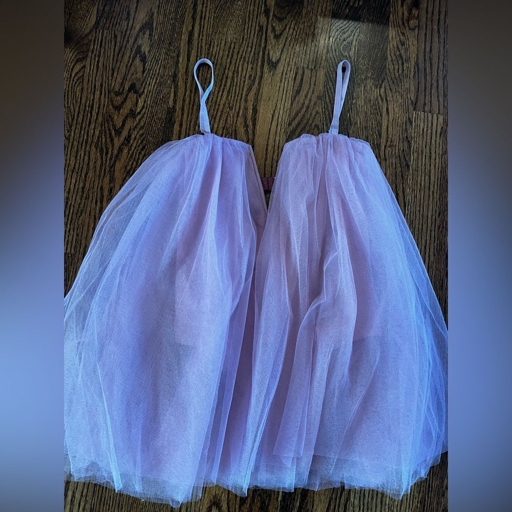 Free People Let’s Talk Tutu Bodysuit Dress Lite Pink / Lavender Hue size Medium - Picture 6 of 9